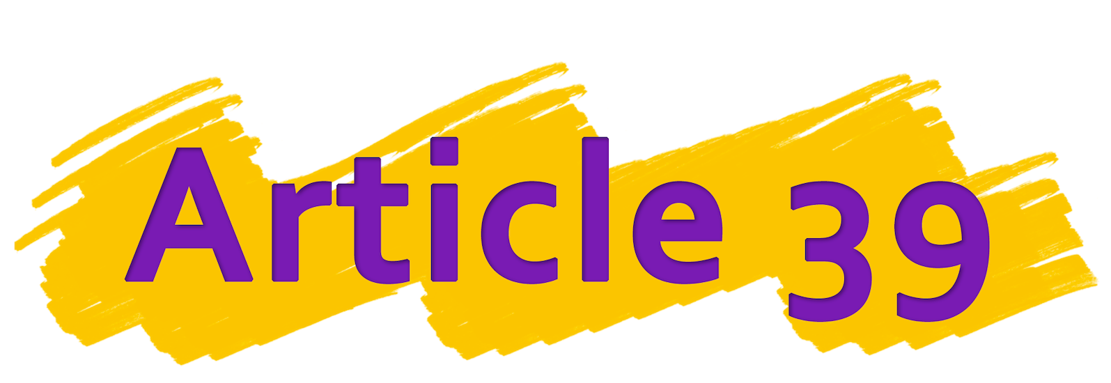 Article 39 logo
